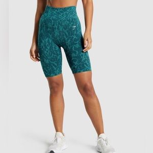Gymshark adapt animal seamless biker shorts in butterfly pattern